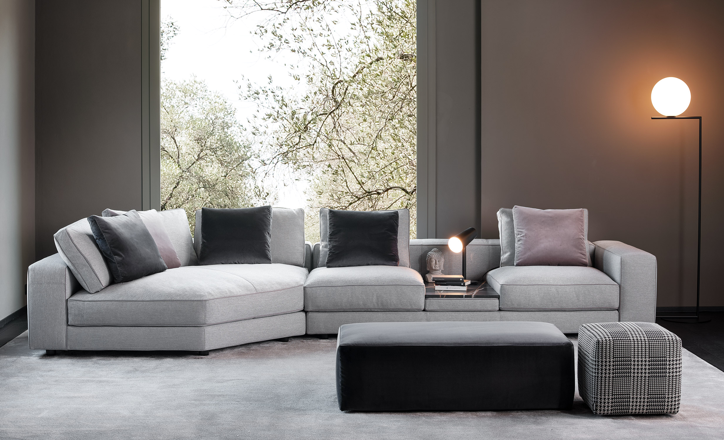 Mussi Sinfonia sectional sofa composition